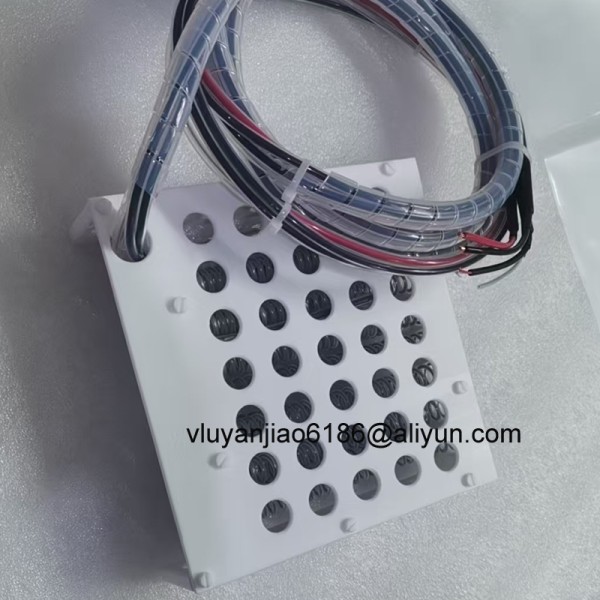 230V Single Phase 2kw 200*200*50mm PTFE Frame Immersion Heater With J Type Thermocouple