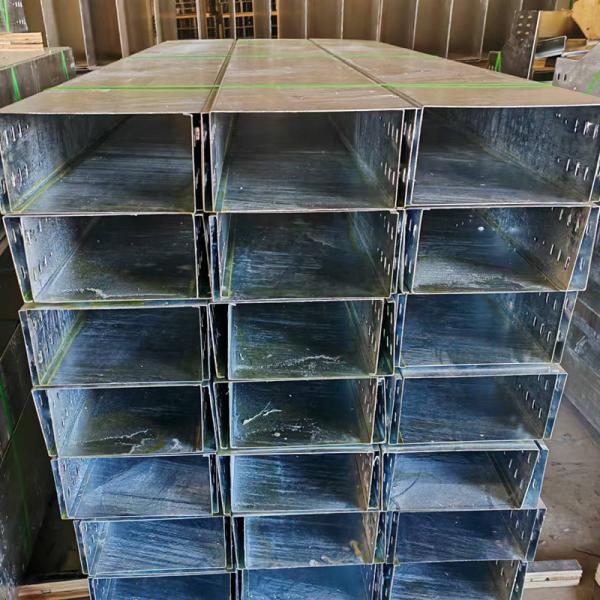 Envasado de zinc de cable trog tray Hdg para el montaje de la pared segura / montaje del piso de la instalación