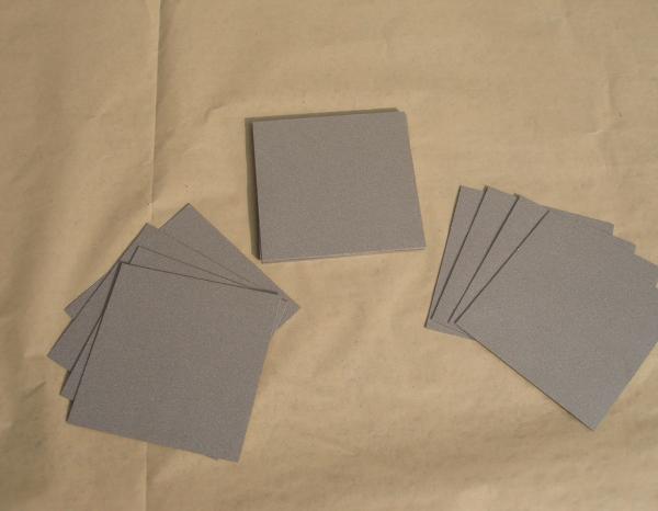 304 SS Custom Metal Components Porous Filters Plate Cartridge 3.0MM*50MM*50MM