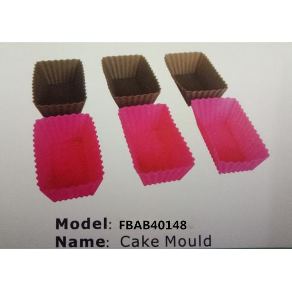 FBAB403 for wholesales BPA free flower heart star shapes silicone cupcake mold