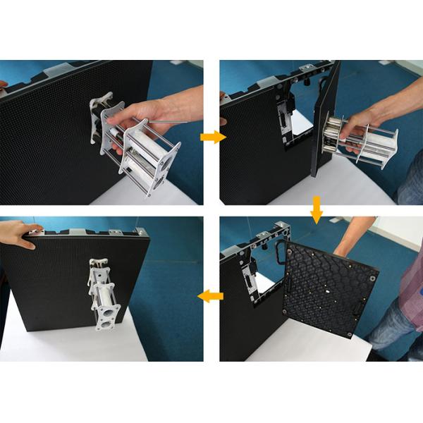 Indoor Rental Led Display Cabinet Die Casting Aluminum 500mm*500mm