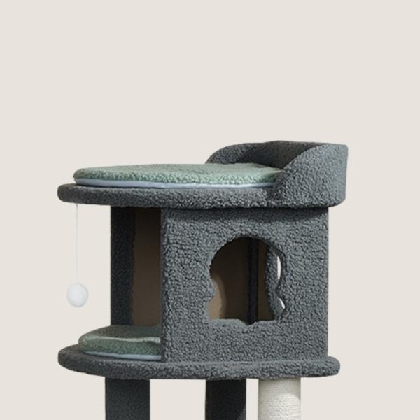 Cartoon Crown Cat Climbing Frame Sisal Teddy Cashmere Cat Scratch Customized Design