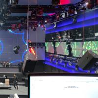 640X640mm super slim SMD2121 P5 full color night Bar DJ LED Screen 300w/m2