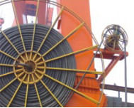 Желтый цвет вьюрка провода вьюрка силового кабеля 10kv EM VIII электрический