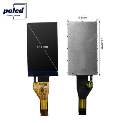 Polcd 550 Nit Tft 1.14 135X240 TFT LCD Display RGB Faixa vertical
