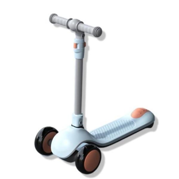 Children'S Three Wheel Kick Scooter Toy Pedal Hand Push Baby Scooter