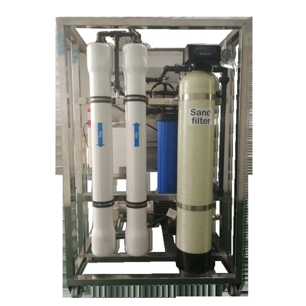 4KW Seawater RO Plant , 500LPD Plant For Purifying Sea Water