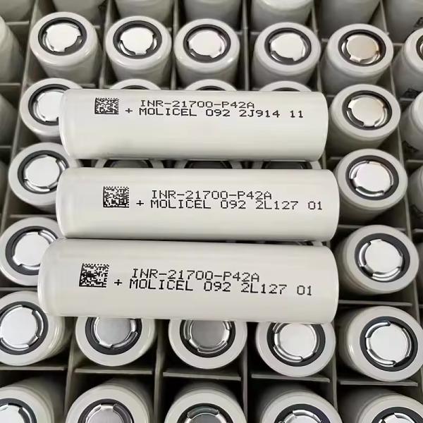 INR 21700 P42A Long Lasting Battery for -40 to 60°C Discharge Applications