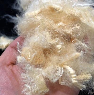 Fibra UV da proteína do feijão de soja da prova, fibras naturais descoradas de matéria têxtil do revestimento hidrófilo