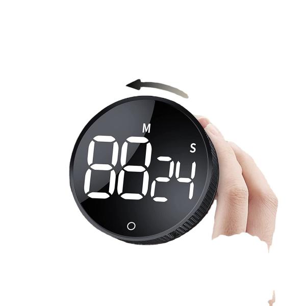 Bateria Kitchen Timer Quadrado 6h Relógio de cozinha digital Contador electrónico