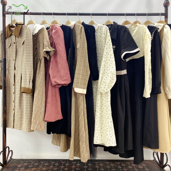 Elegant Warm Second Hand Womens Dresses Bulk Ukay Ropa Usada Used Clothes