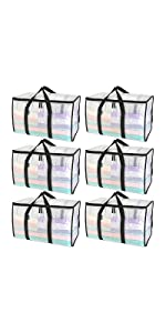 Toiletry Cosmetic Organizer, Waterproof, Large Capacity, moving Tote Bag, underbed Storage Zipper carry Bag