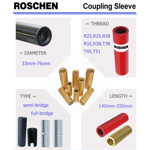 Молоток верхней части патронной втулочной муфты стали углерода сверля OD 33mm до 76mm