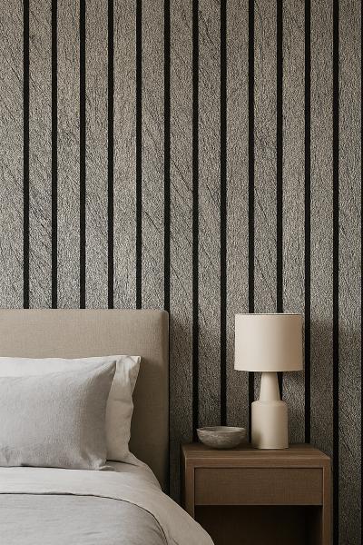 Arrow Figurd MDF Wood Slat Acoustic Panel For Office Building Decoration