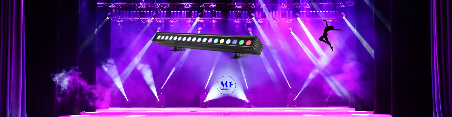 18X10W 4in1 RGBW светодиодный этапный свет DMX512 Управление IP65 водонепроницаемый угол луча 25° 5 лет Гарантия на часть