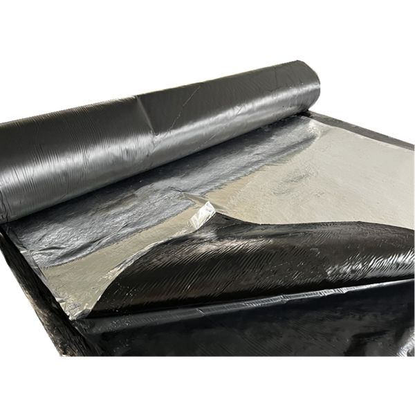 Strong Self-Adhesive Modified Asphalt Waterproofing Rubber Membrane with Aluminum Foil for Roof/Basement/Indoor Waterproofing