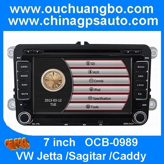 Car audio and video player for VW Jetta /Sagitar /Caddy with radio smart TV OCB-0989