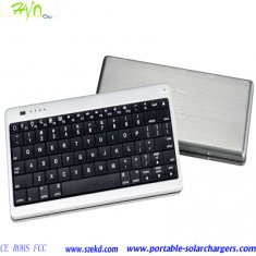 Bluetooth Keyboard Protable Mobile Phone Charger Station 10000mAh Polymer Batteries