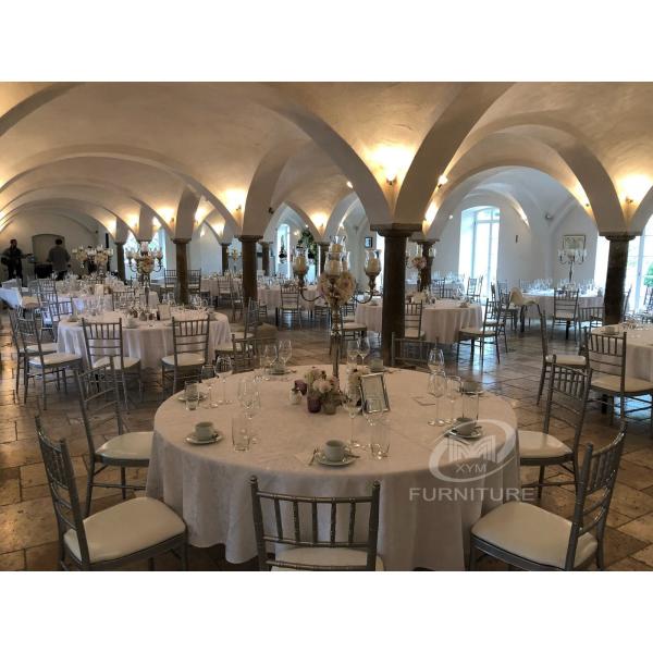 Stacking Design White Bamboo Chiavari Chair Use For Wedding Reception