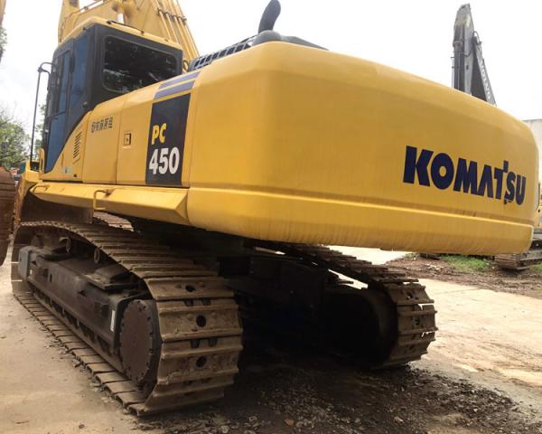 PC450-8 Excavateur Komatsu d'occasion 45 tonnes Excavateur hydraulique