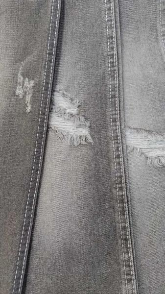 10.6 oz de café noir 10x7 avec une largeur totale de 180 cm Tire gauche sans étirement Tissu denim JSD3023DB pour jeans