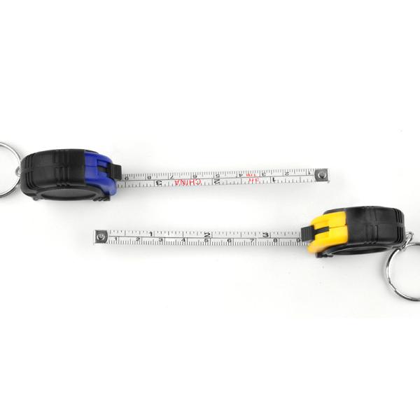 1m 3ft Mini Steel Tape Measure Retractable With Rubber Cover