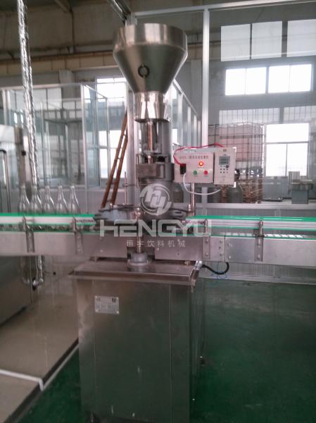 Hengyu Machinery Electric Wine Bottle Corker / Cork Capping Machine / champagne Cork Machine