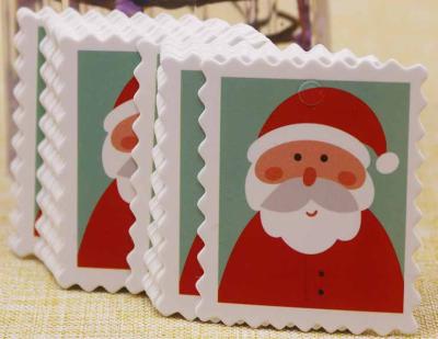 Handmade Biodegradable Christmas Hang Tags Offset Printing