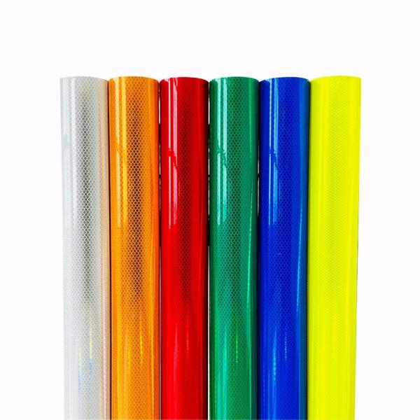 Printable Diamond Grade Reflective Sheeting Material Vinyl For Traffic Sign
