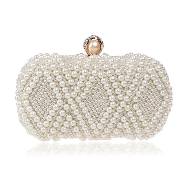 Cross-border new pearl dinner bag European and American lady banquet bag celebrity dress evening bag