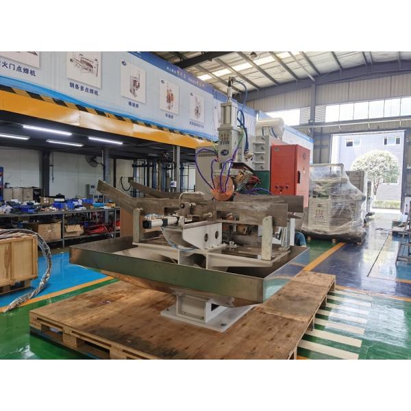 Horizontal Type 160Kva Mfdc Automatic Welding Machine Piston Bore Shock Absorber Seam Welders
