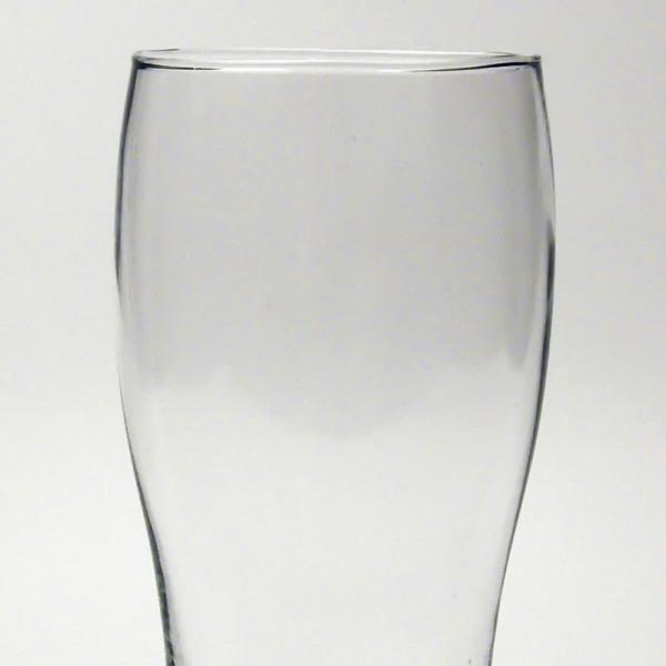 Custom Shaped Machine Made Weizen Beer Glass 12oz With Machine Hot Cut Rim