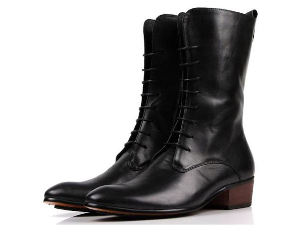 Botas de Anquilhagem para Homens de Negócios Botas Militares de Combate