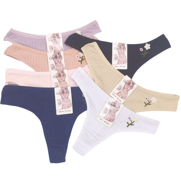 Girls Thongs Cotton Ready to Ship Women Thongs Mixed Sizes Small Size Wholesale for Girl's Thongs