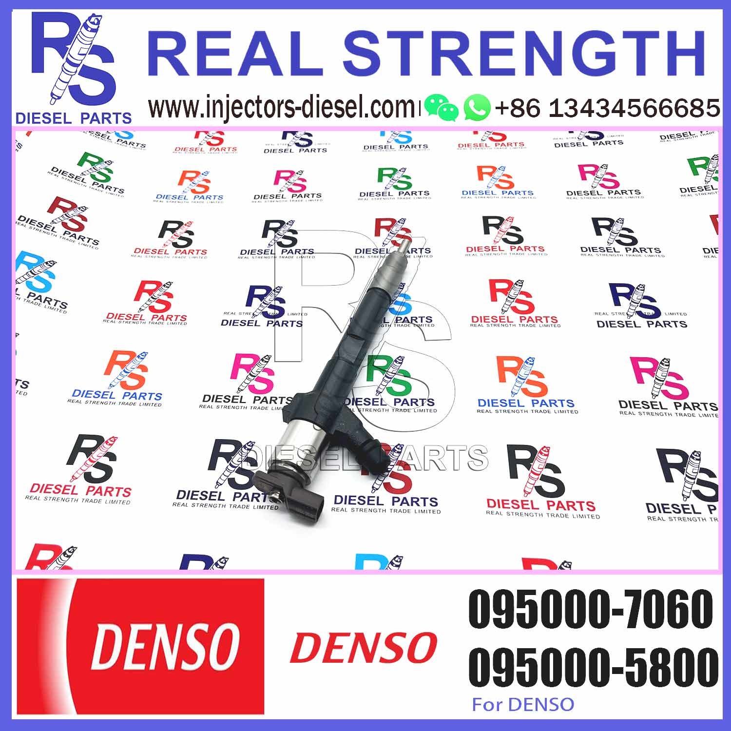 Дизельный инжектор 095000-7060 6C1Q-9K546-BB Для DENSO Ford Transit 2.2 2.4 TDCI Общий рельсовый инжектор 095000-7060