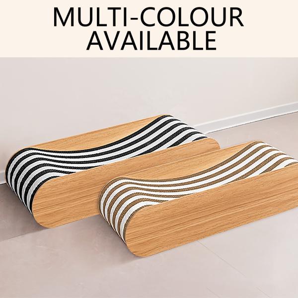 Double-Sided Sofa Cat Scratching Board (Yellow) Corrugated Paper Material Scratch-resistant Wear-resistant cat Scratch Board