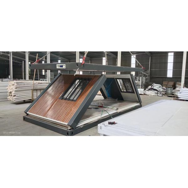 Z Type Folding Container Modular House 20ft Quick Install Temporary Workers Shelter