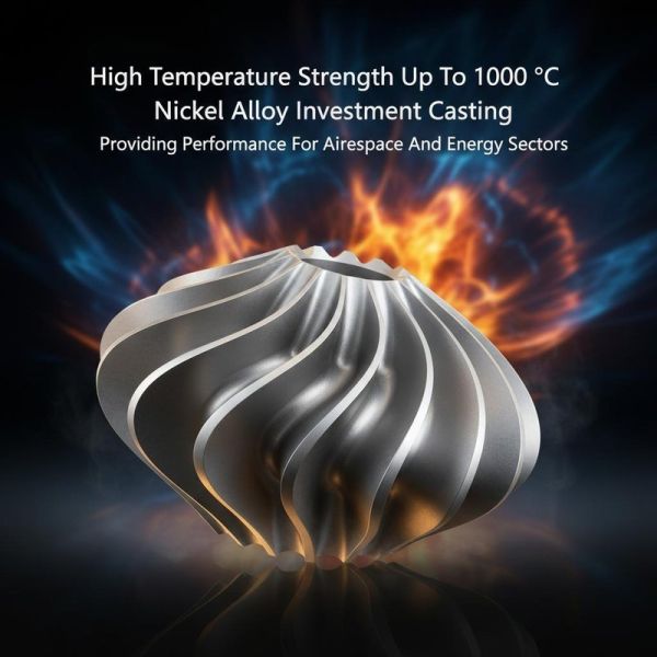 High Temperature Strength Up To 1000 °C Nickel Alloy Casting with Corrosion Resistance and Powder Metallurgy Production Process
