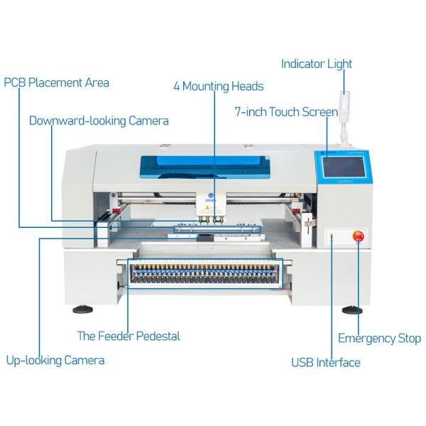 Настольный обломок Mounter SMT, печатание восковки, сборочный конвейер PCB печи Reflow T961