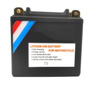 Baterias 12V 4Ah Lifepo4 7S do acionador de partida da motocicleta de UN38.3 CCA 260