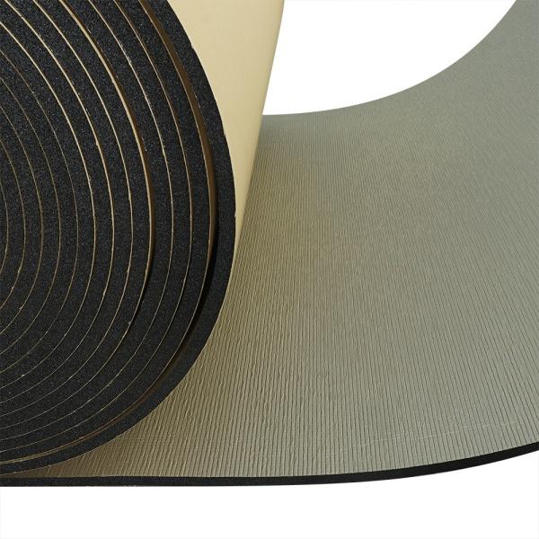 Self Adhesive Construction Heat Insulation Foam With Aluminium Foil One Side