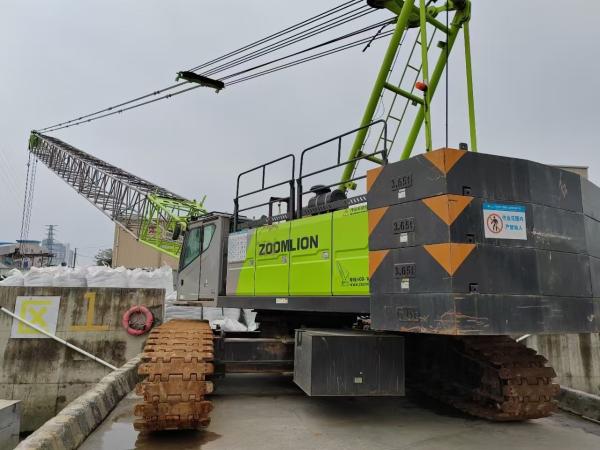 Steady 85T Used Crawler Cranes Small Crawler Crane 2020 Model Zoomlion ZCC850v