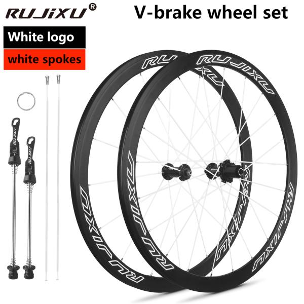 Road Bicycles 50mm Carbon Clincher Wheelset Detachable Aluminum Alloy