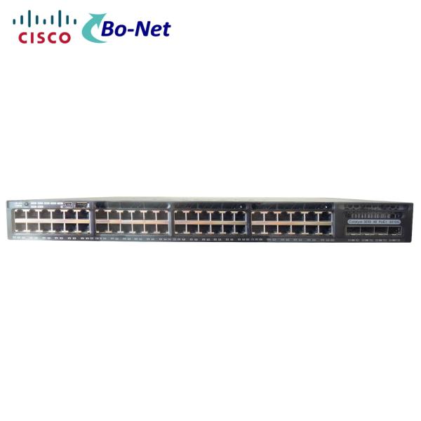Cisco WS-C3650-48FQ-L 3650 48x 10/100/1000 Gigabit Ethernet + 4 x SFP LAN Base Switch