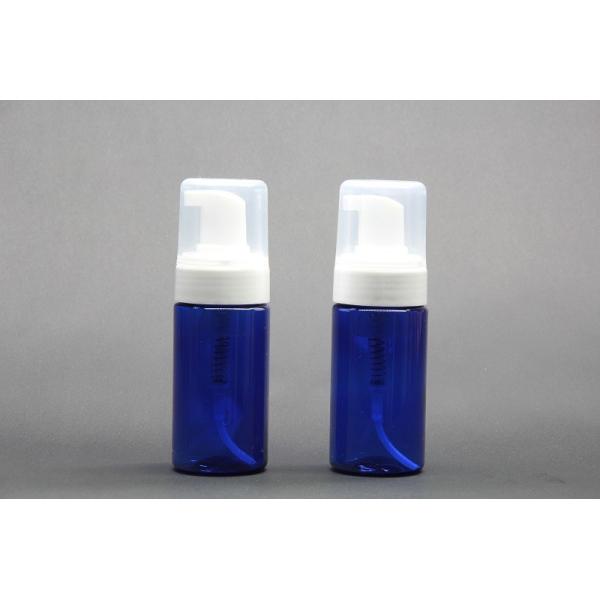 Blue foam pump bottle white foam pump 100ml,foaming soap dispenser pump
