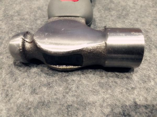 Drop forged steel Mini Ball Hammer(MB-A) with TPR handle and Polishing surface, durable and good price tools