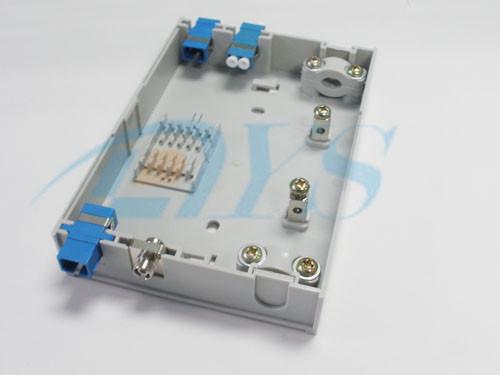 FTTH Custom Fiber Optic Terminal Box With SC / UPC SM Adapter For Indoor / Outdoor