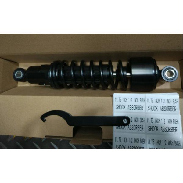 11 3/4 inch Harley Davidson Motorcycle Shocks . Fit for Sportsters 883 1200 Chrome