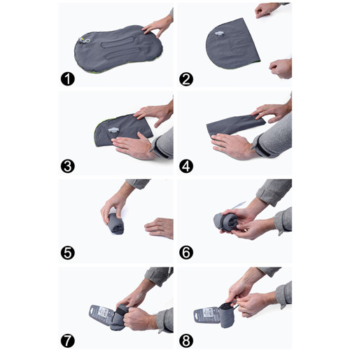 Travel Pillow Ultralight Portable Air Inflatable Pillow Outdoor CampingTravel Soft Pillow