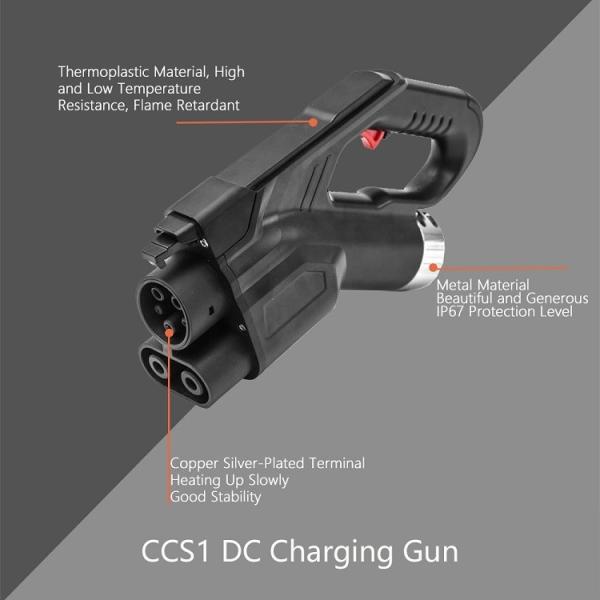 CE Approval OCPP 1.6 Portable Electric Car Plug 20KW 60A DC Fast Charger CHAdeMO CCS EV Charging Station with USB Port AC